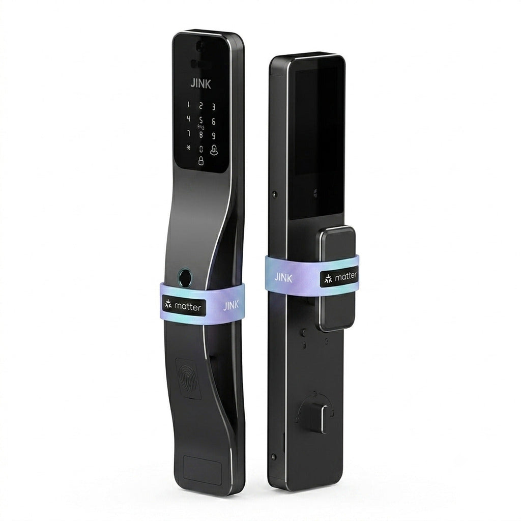 JINK Lock Pro Matter smart door lock — standardized 1x1 media