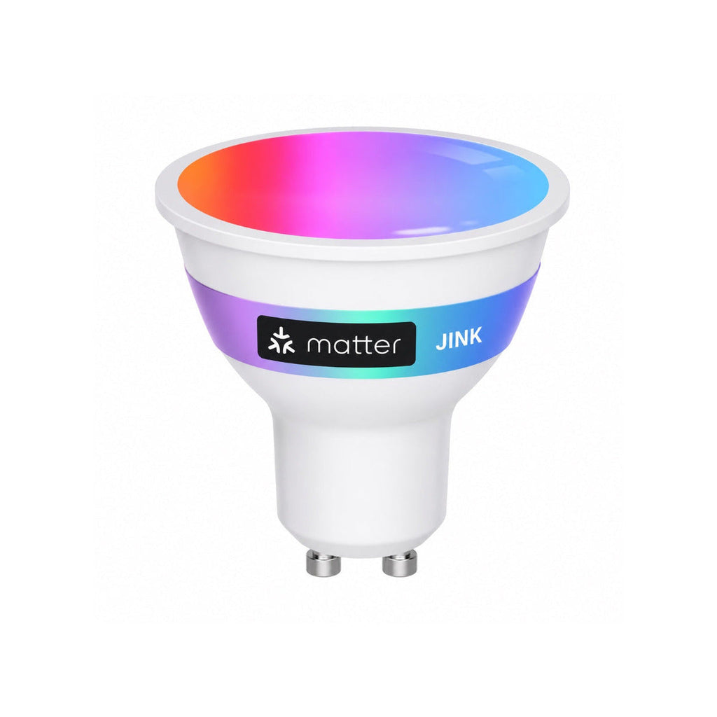 JINK Bulb GU10 Matter smart spotlight bulb — standardized 1x1 media
