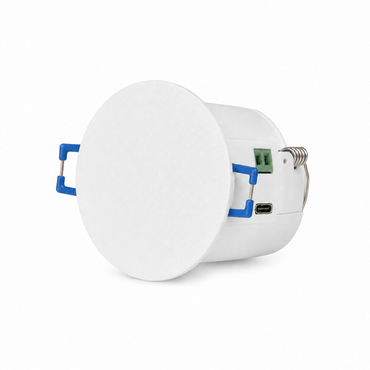 JINK Presence Sensor T2 recessed ceiling sensor on white — standardized 1x1 media