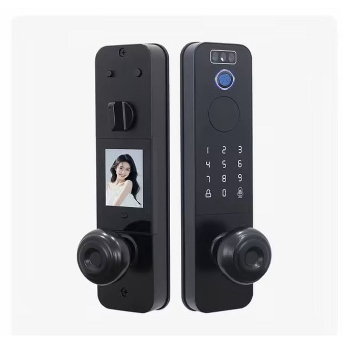 JINK Door Lock H32 — Matter over Thread smart door lock on white background — standardized 1x1 media