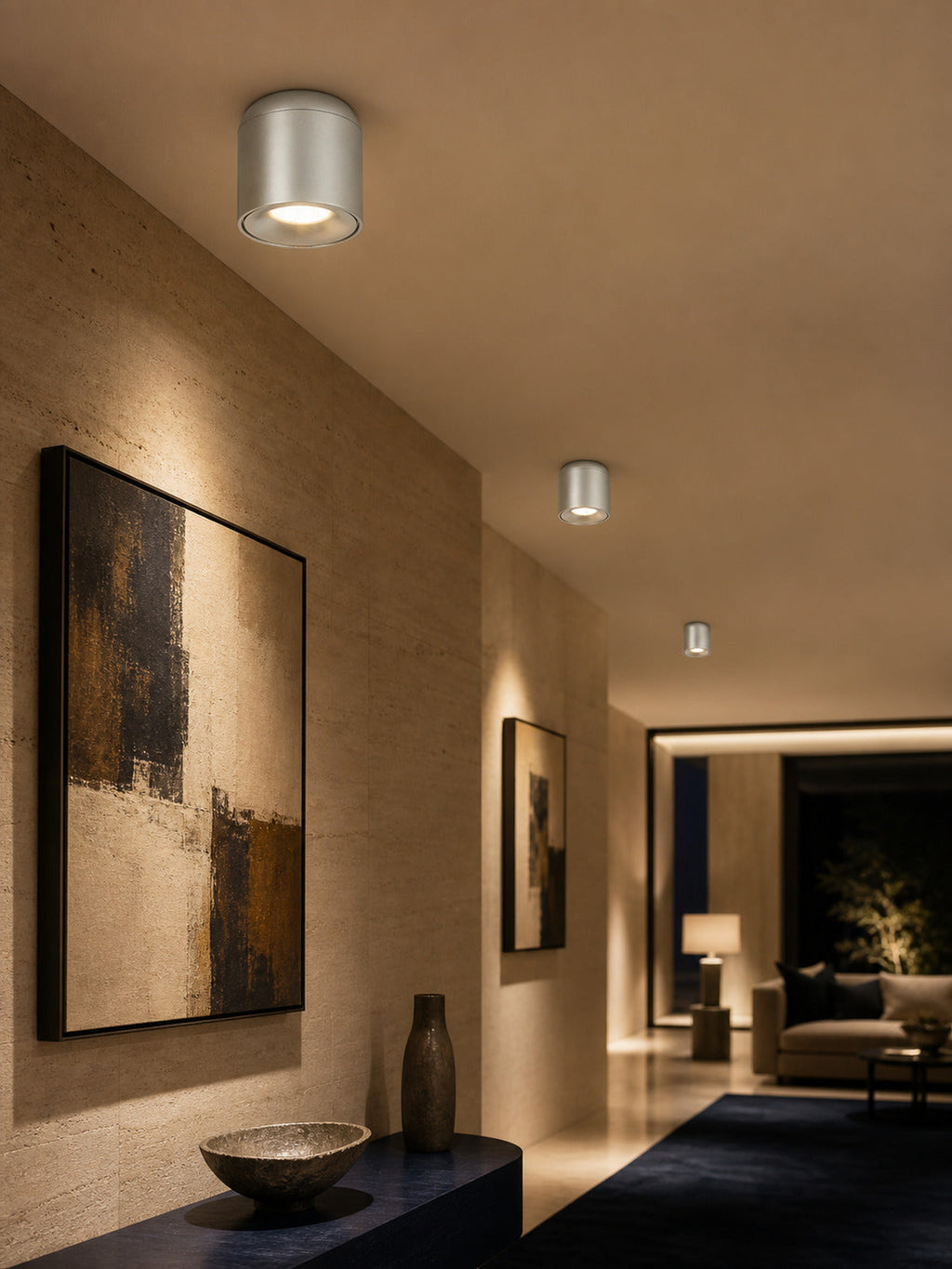 JINK Beam SA01 architectural spotlight lifestyle scene — standardized 3x4 media