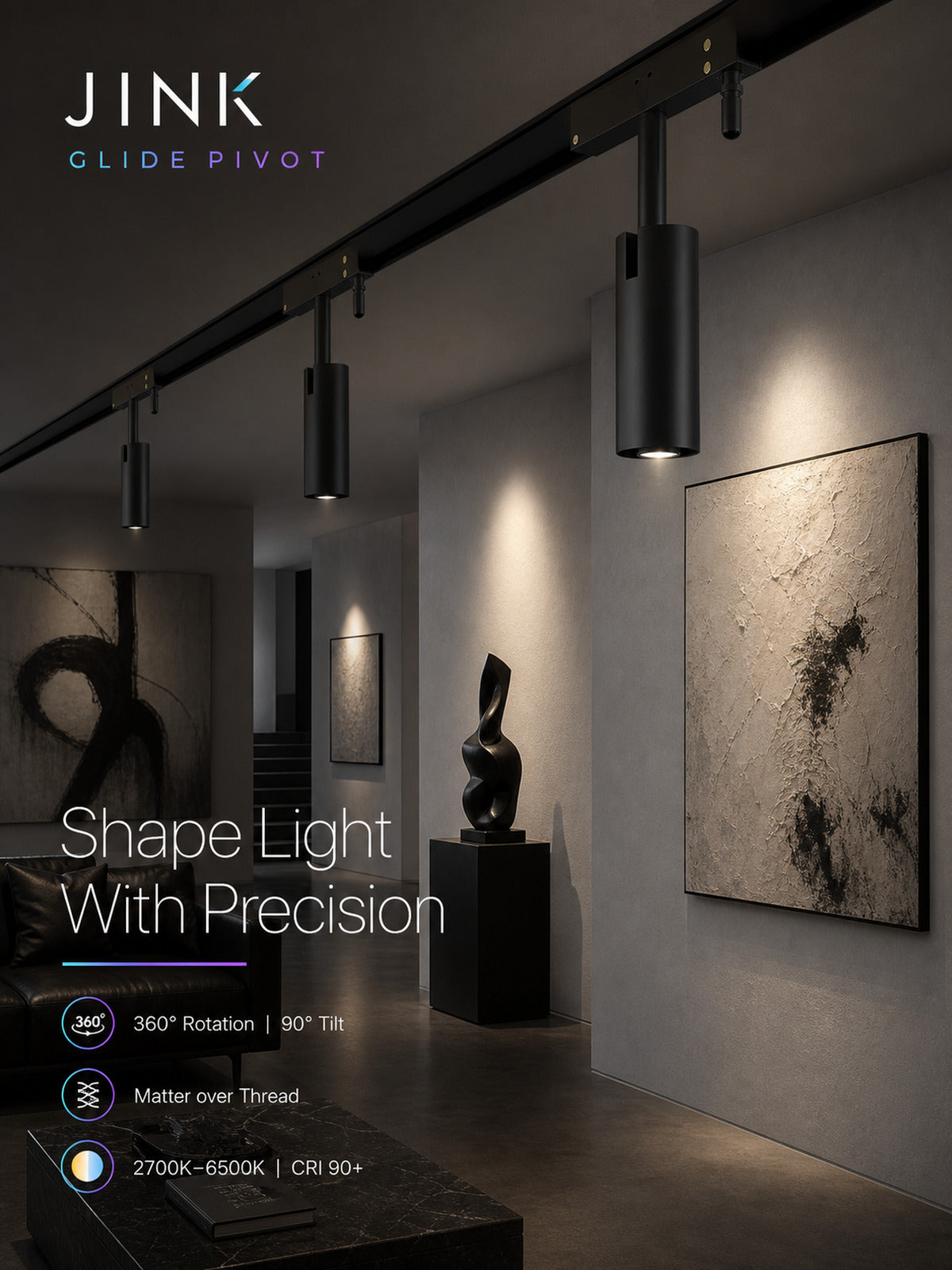 JINK Glide Pivot gallery scene — standardized 3x4 media