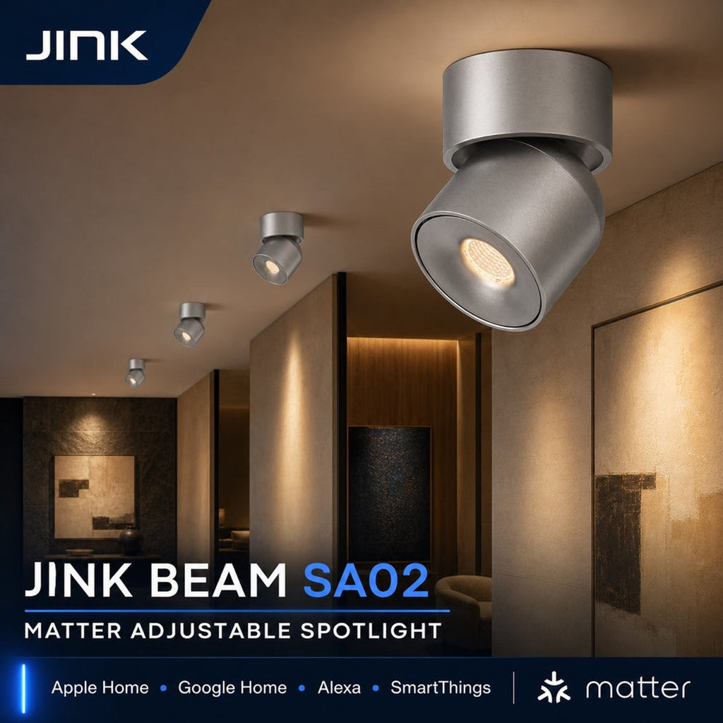 JINK Beam SA02 Matter adjustable spotlight comprehensive scene and platform hero — standardized 1x1 media