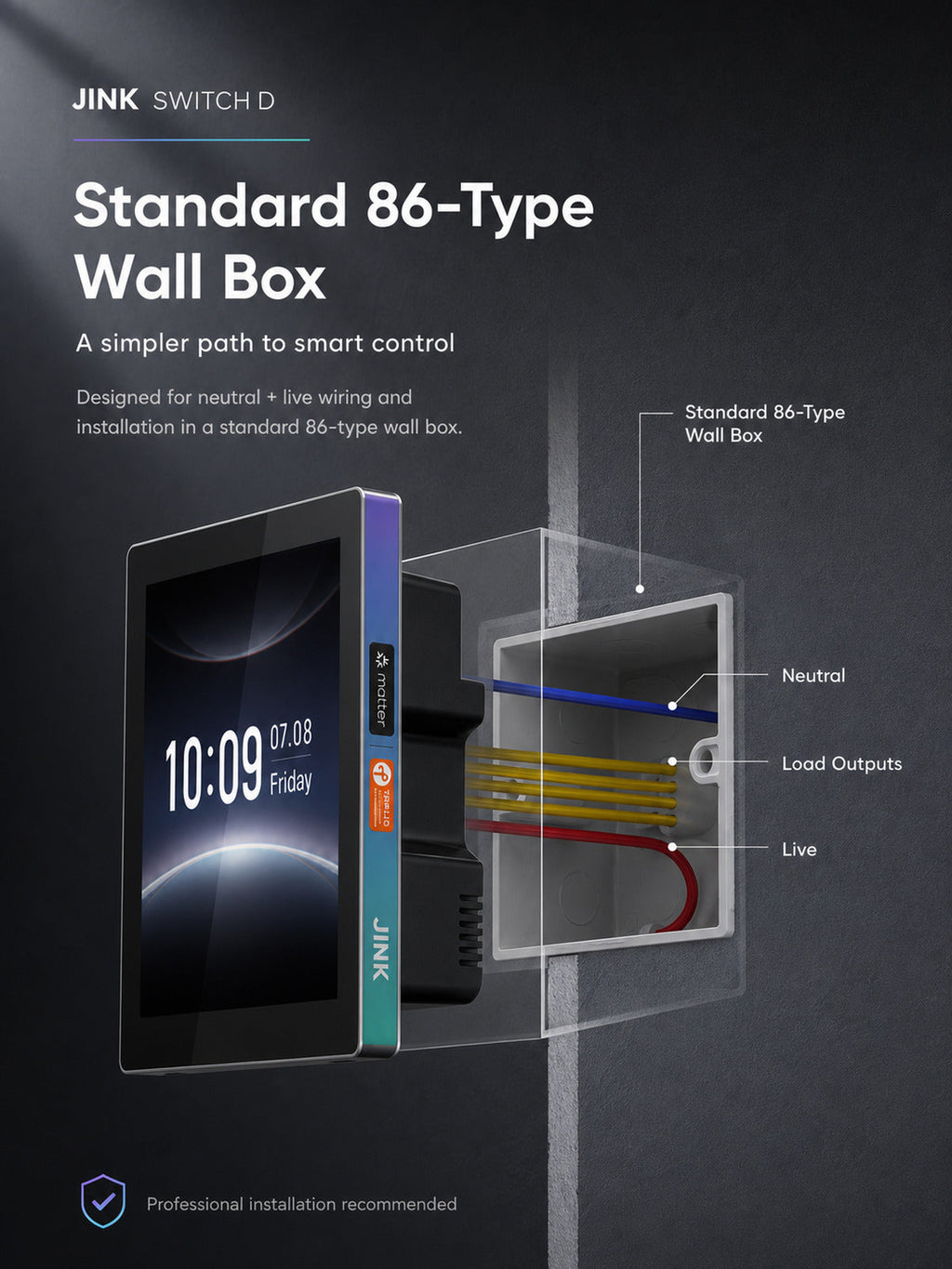 JINK Switch D — standardized 3x4 media