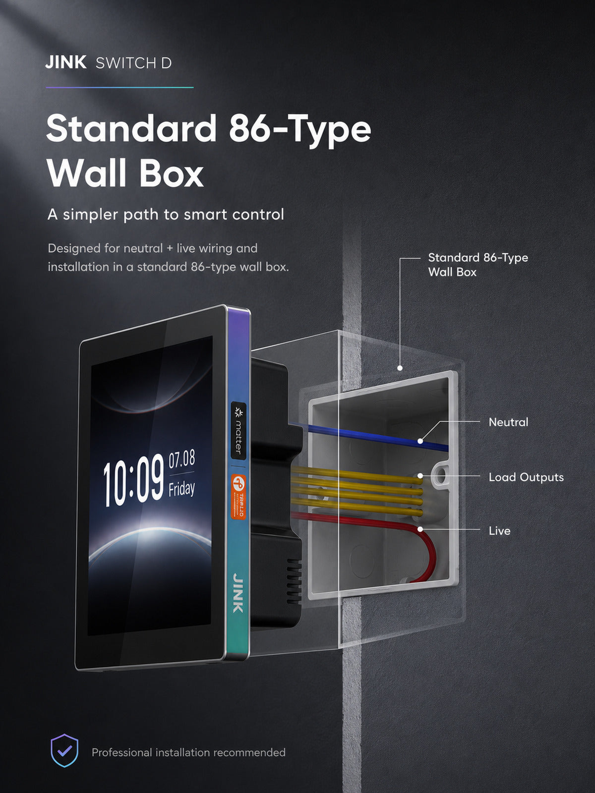 JINK Switch D — standardized 3x4 media