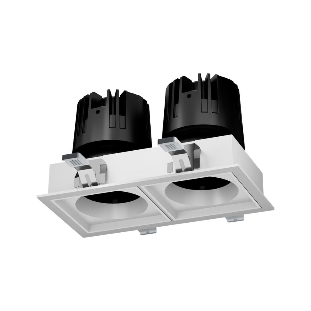 JINK Dot Stealth LUNA JK-S35 twin adjustable recessed downlight — standardized 1x1 media