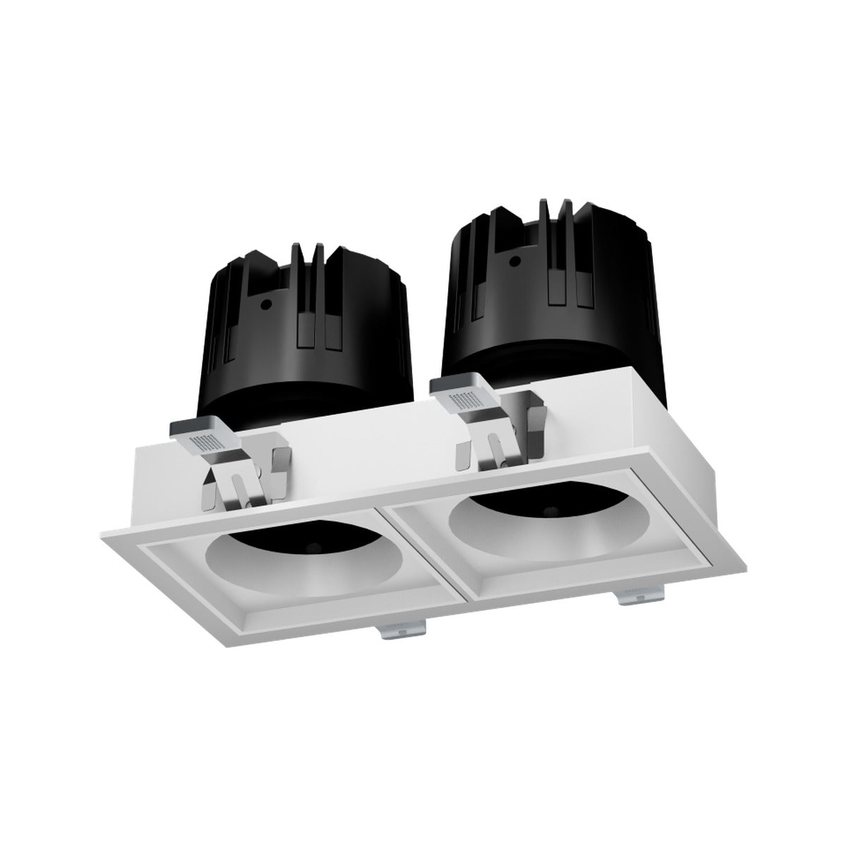 JINK Dot Stealth LUNA JK-S35 twin adjustable recessed downlight — standardized 1x1 media