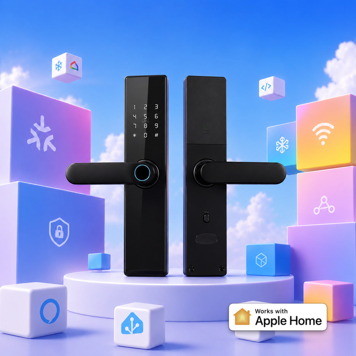 JINK Door Lock HR-04 — standardized 1x1 media