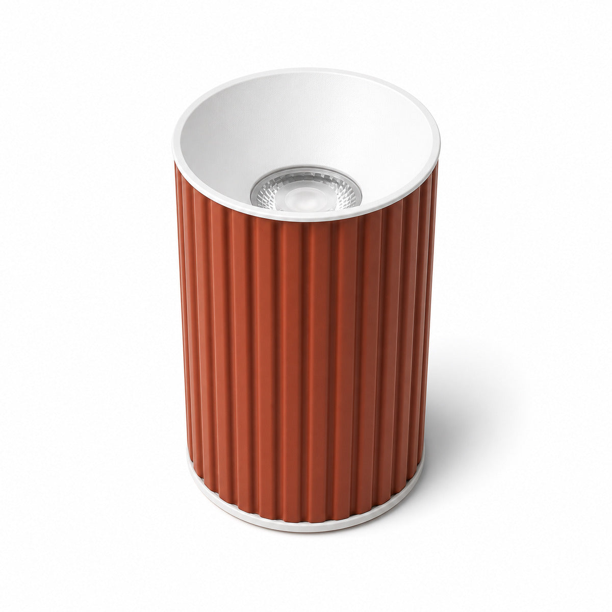 JINK Beam KK Straight — Terracotta / White Reflector — standardized 1x1 media