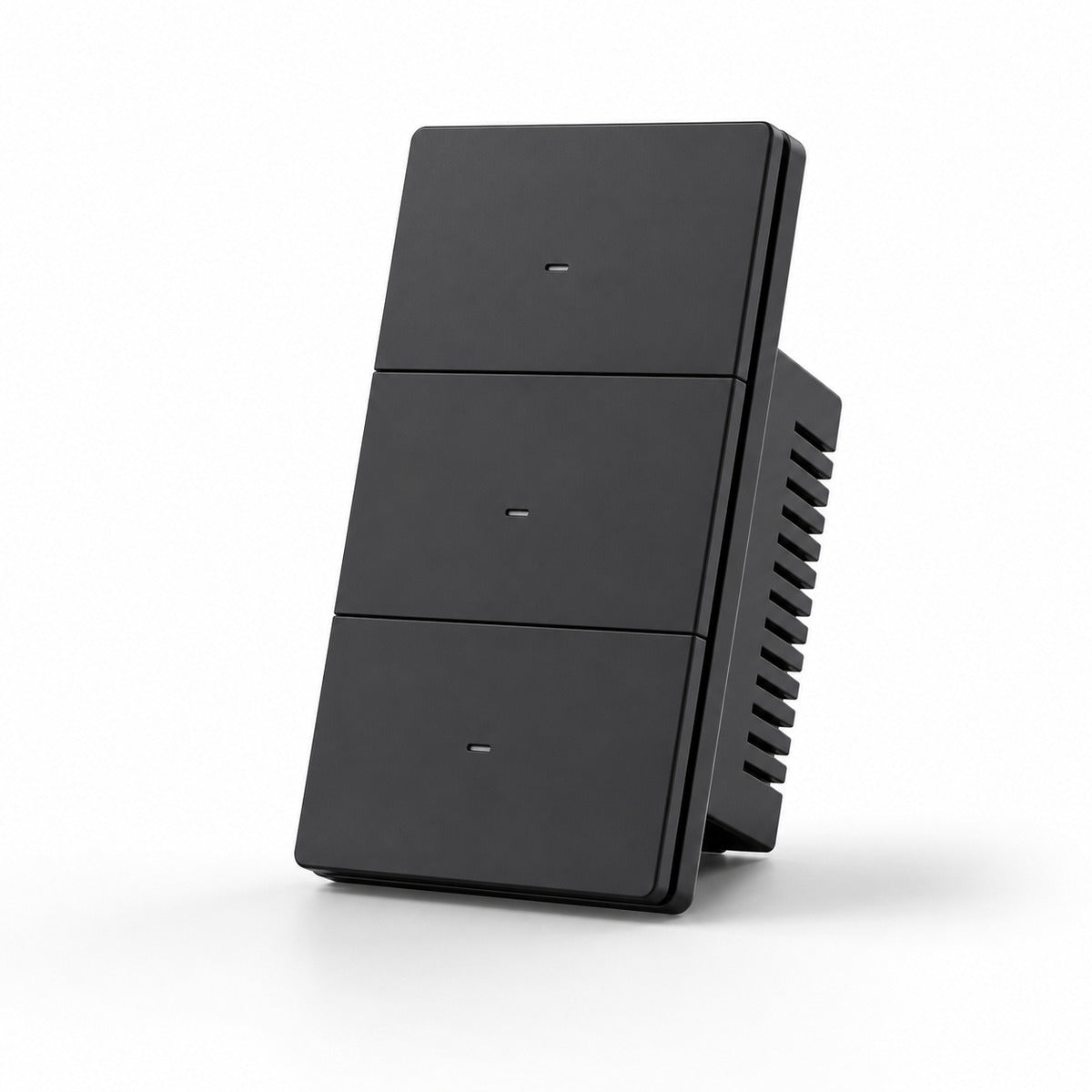 JINK Switch A120 3 Gang Black — standardized 1x1 media