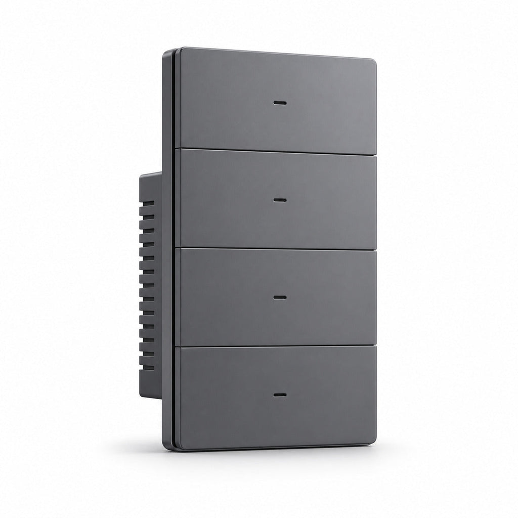 JINK Switch A120 4 Gang Grey — standardized 1x1 media