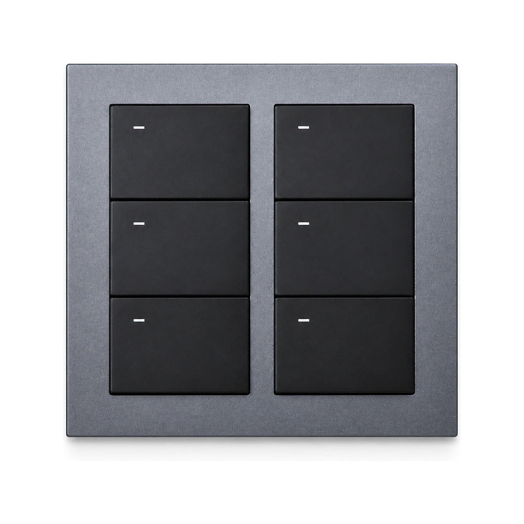 JINK Switch EGG 6-Key 3-Relay Aluminum 86 mm Graphite Gray — standardized 1x1 media