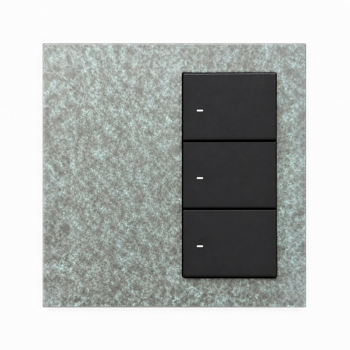 JINK Switch EGG 3-Key 3-Relay Hand-Finished Brass 86 mm Verdigris Tide — standardized 1x1 media