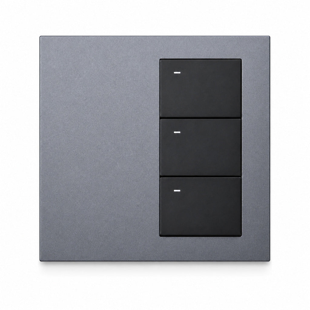 JINK Switch EGG 3-Key 3-Relay Aluminum 86 mm Graphite Gray — standardized 1x1 media