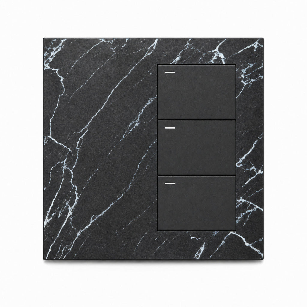 JINK Switch EGG 3-Key 3-Relay Aluminum 86 mm Obsidian Vein — standardized 1x1 media