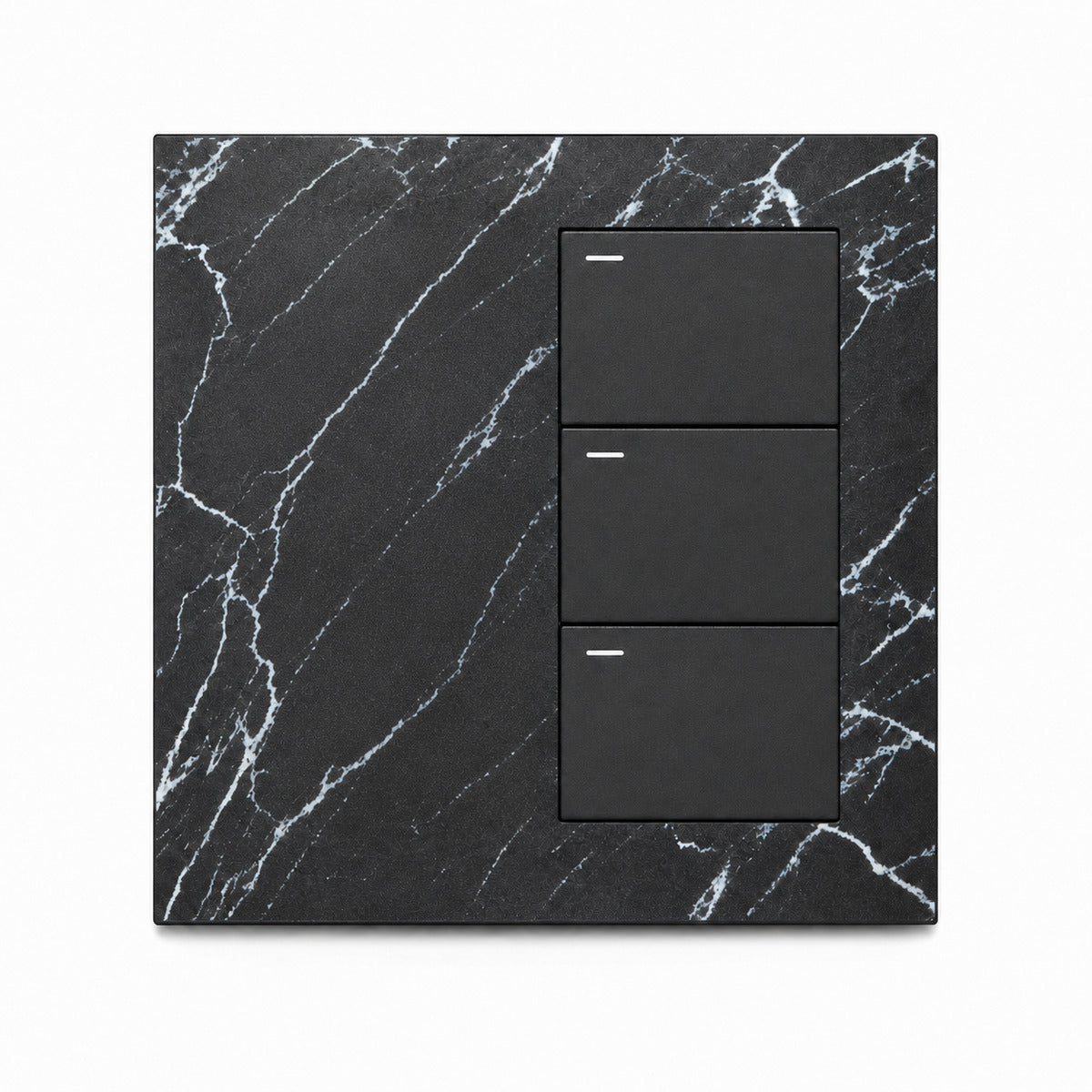 JINK Switch EGG 3-Key 3-Relay Aluminum 86 mm Obsidian Vein — standardized 1x1 media