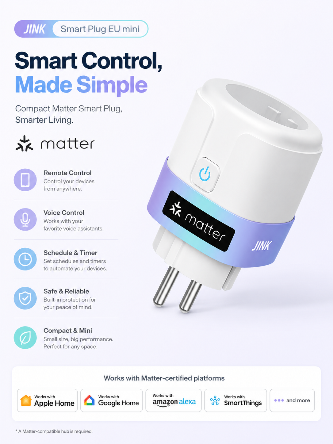 JINK Smart Plug Mini EU