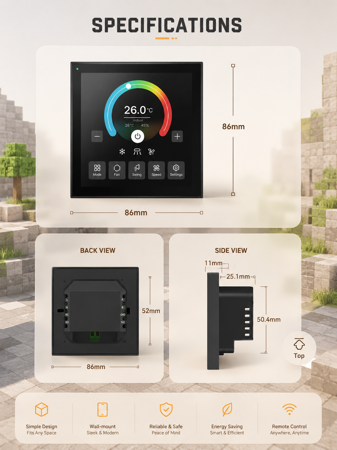 JINK Thermostat A1