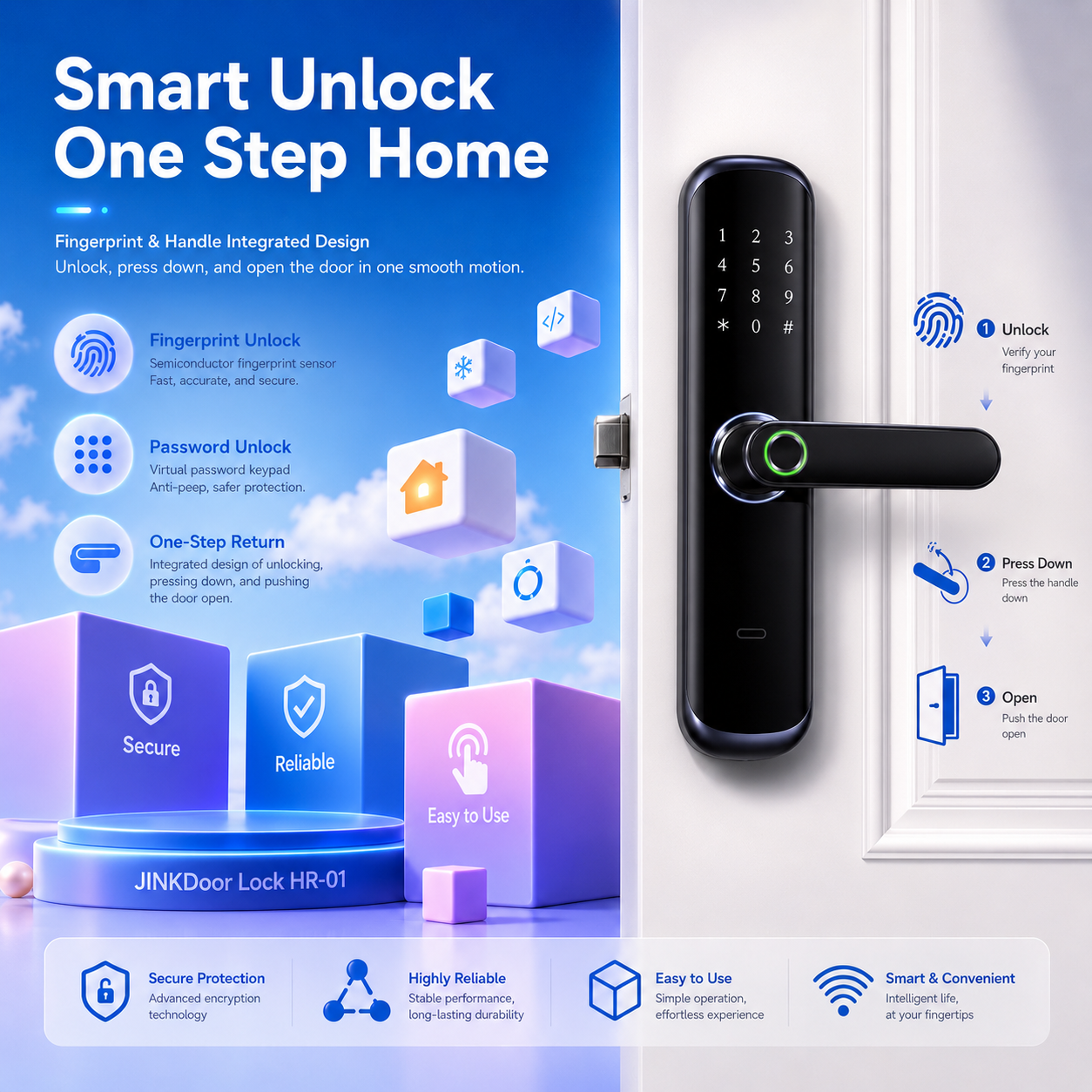 JINK Door Lock H01
