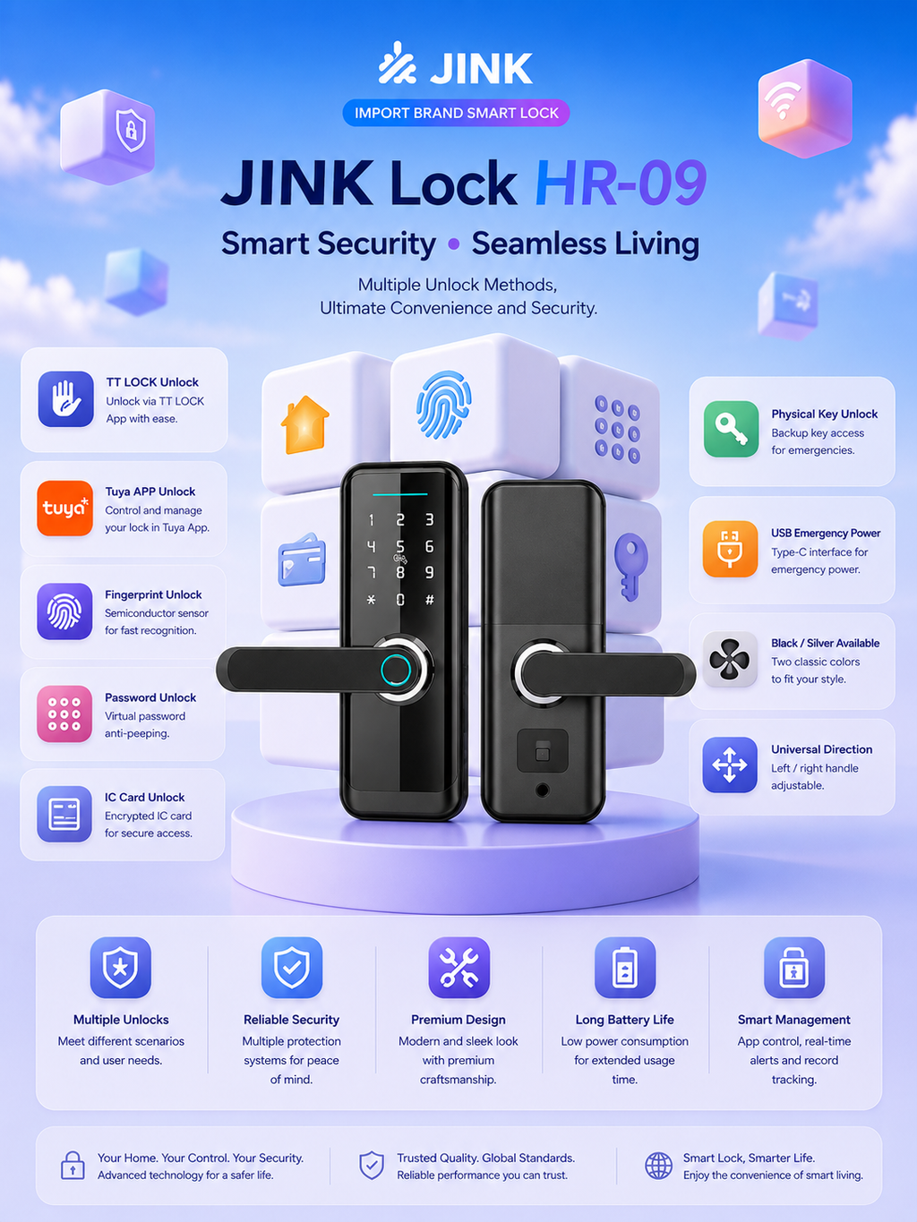 JINK Door Lock H09