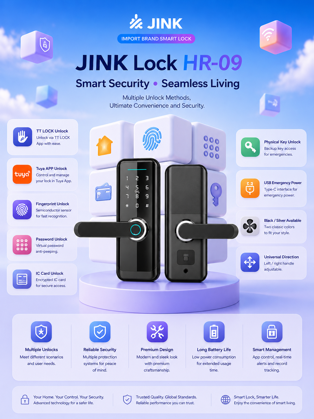 JINK Door Lock H09