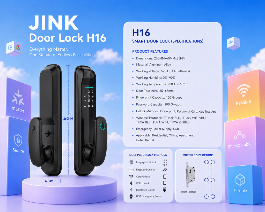 JINK Door Lock H16