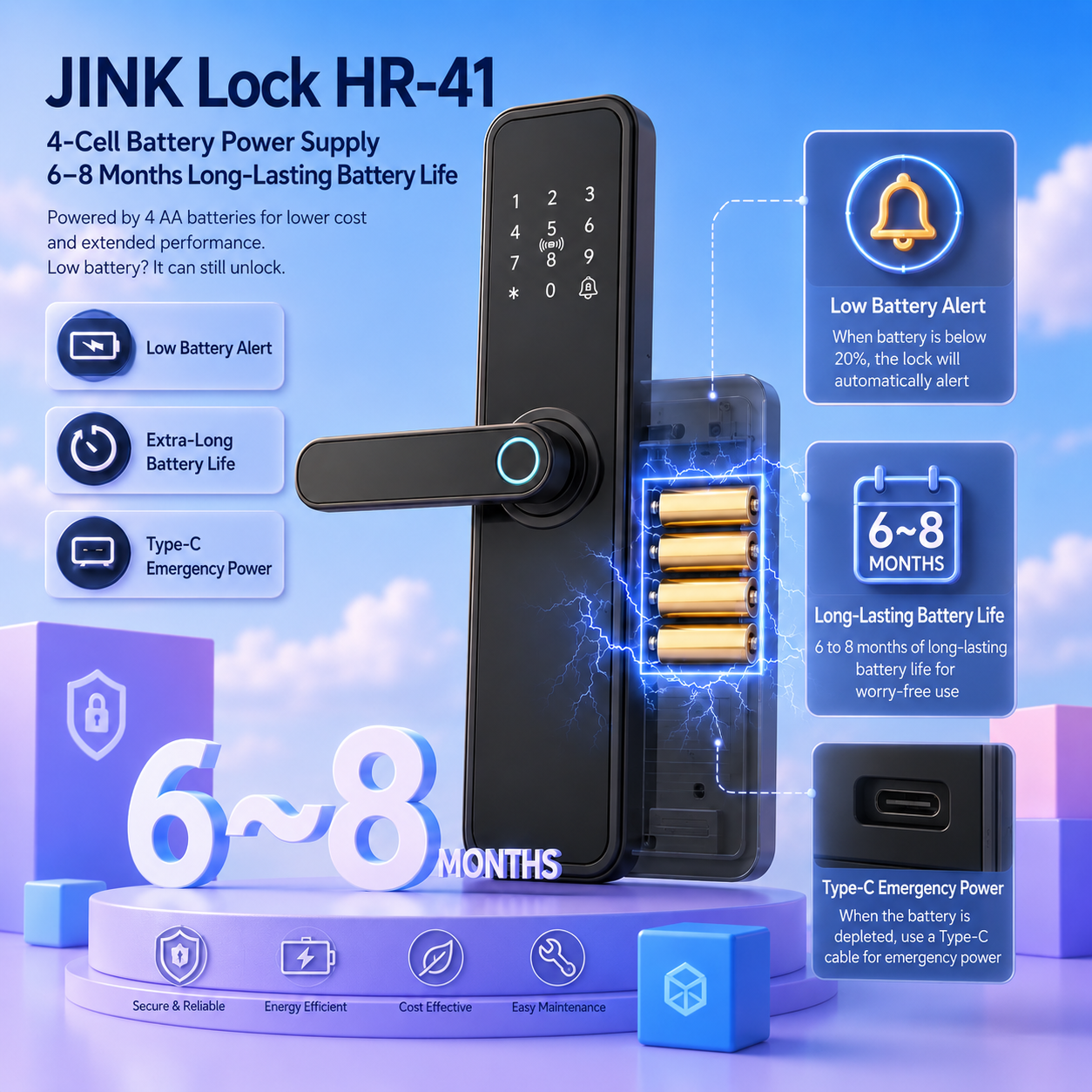 JINK Door Lock H41