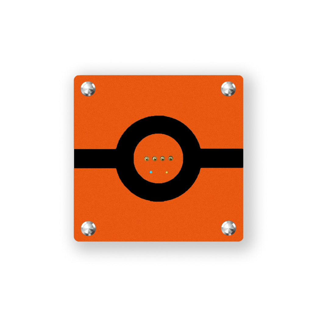 Magnetic iPad wall dock and Matter smart switch