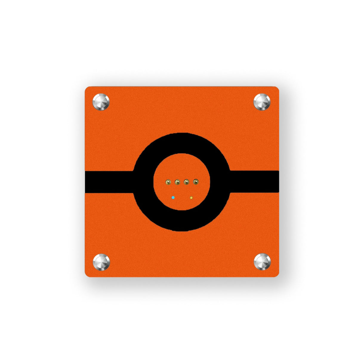 Magnetic iPad wall dock and Matter smart switch