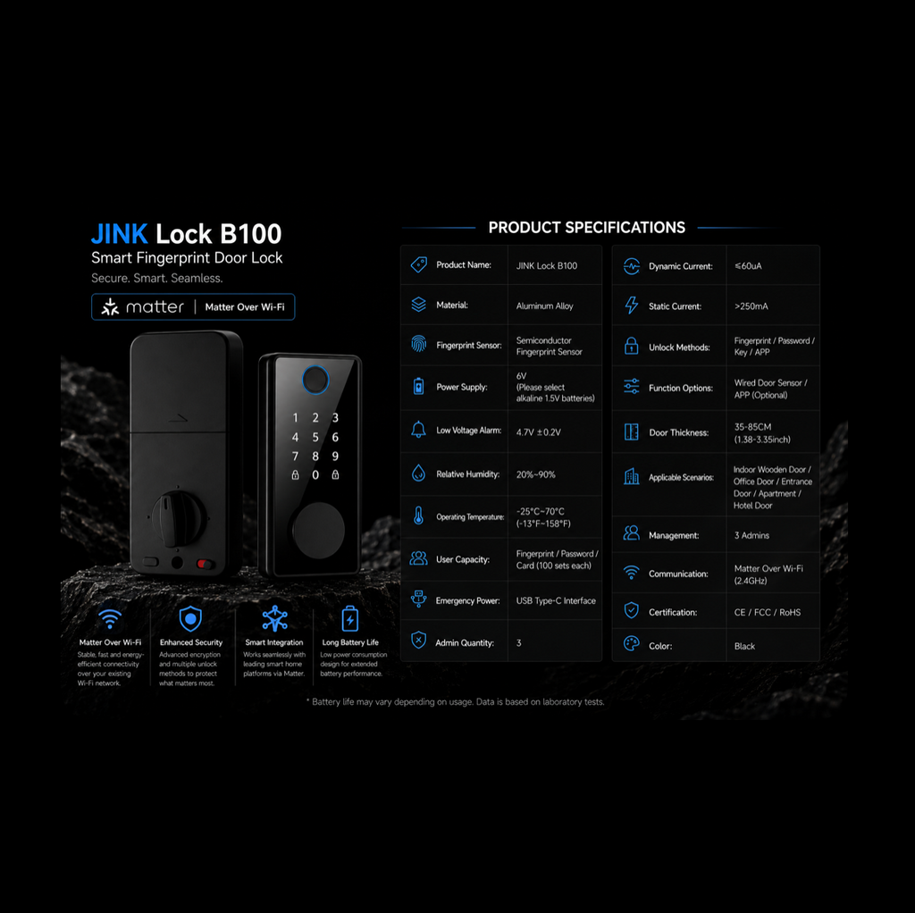 JINK Door Lock B100