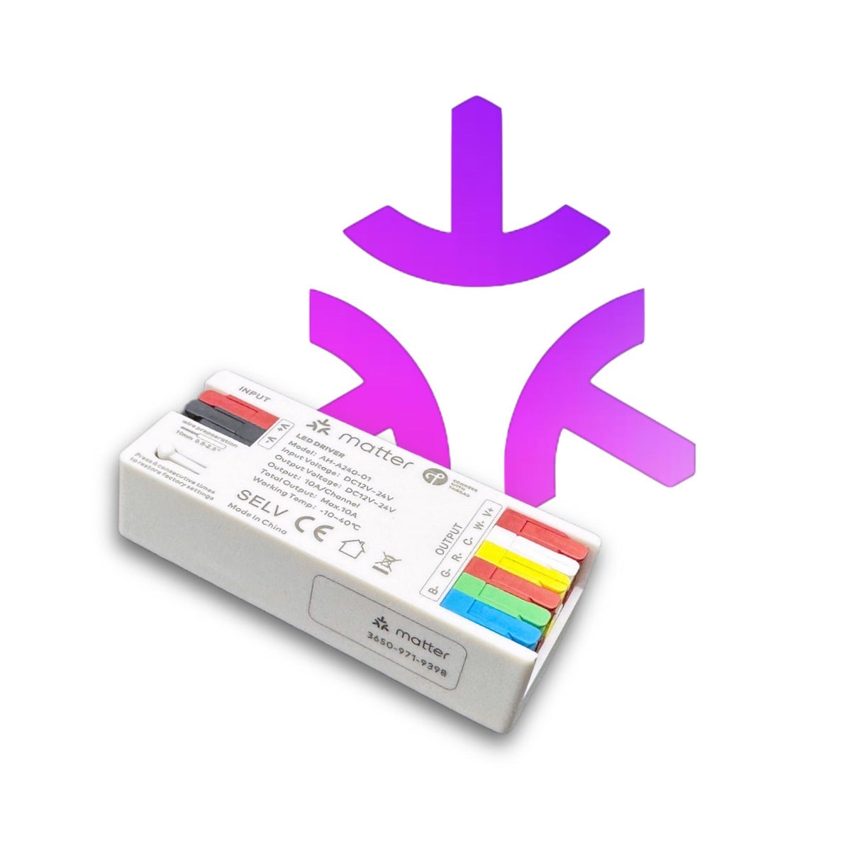 JINK Flux DC RGBCW — Smart Lighting Driver