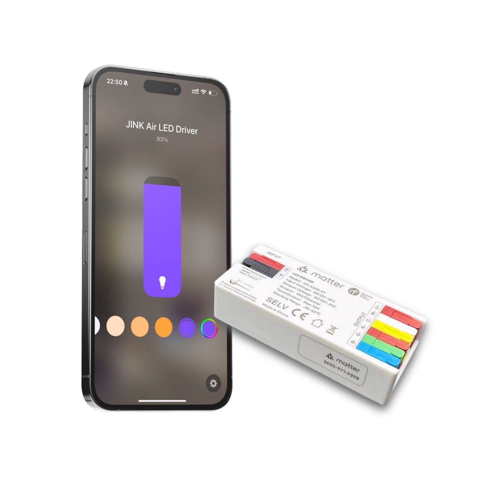 JINK Flux DC RGBCW — Smart Lighting Driver