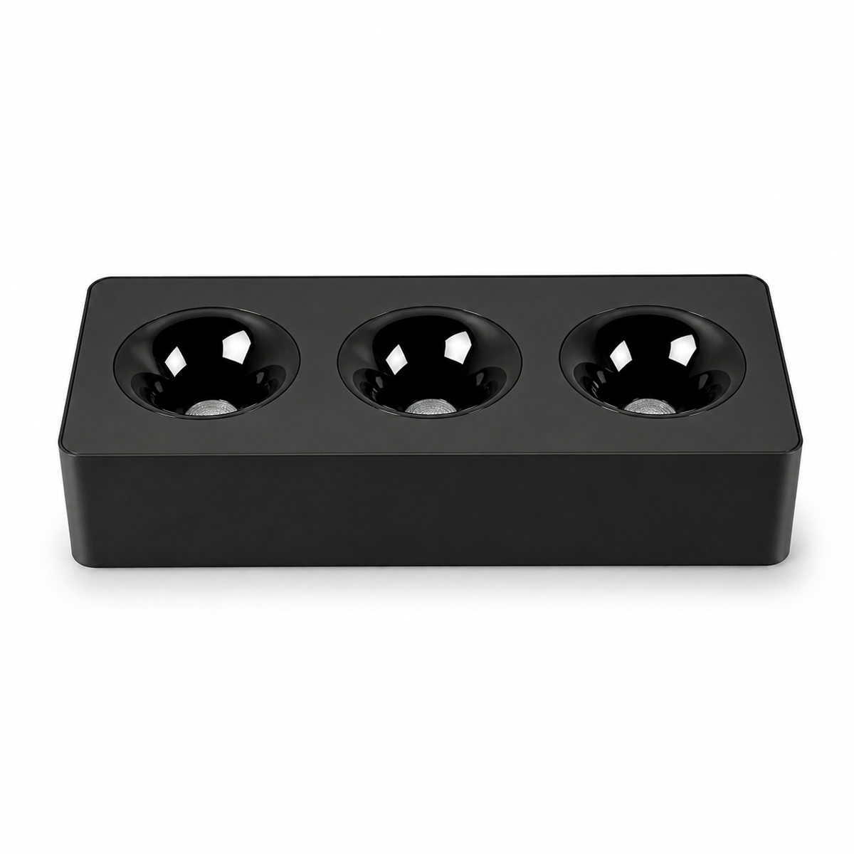 JINK Beam Pivot 3 matte black three-head smart spotlight