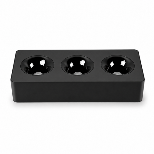 JINK Beam Pivot 3 matte black three-head smart spotlight