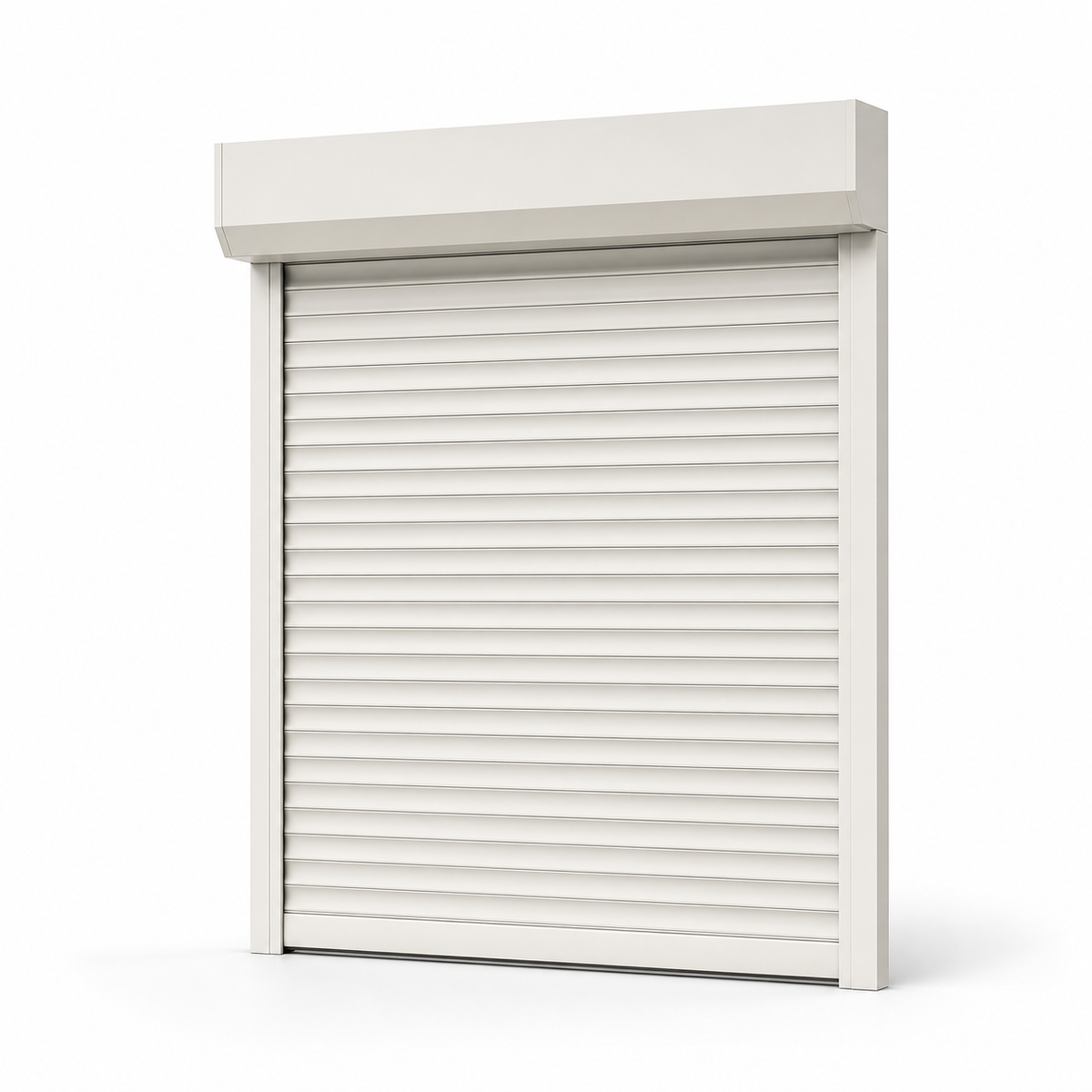 JINK Guard aluminum roller shutter on a pure white background