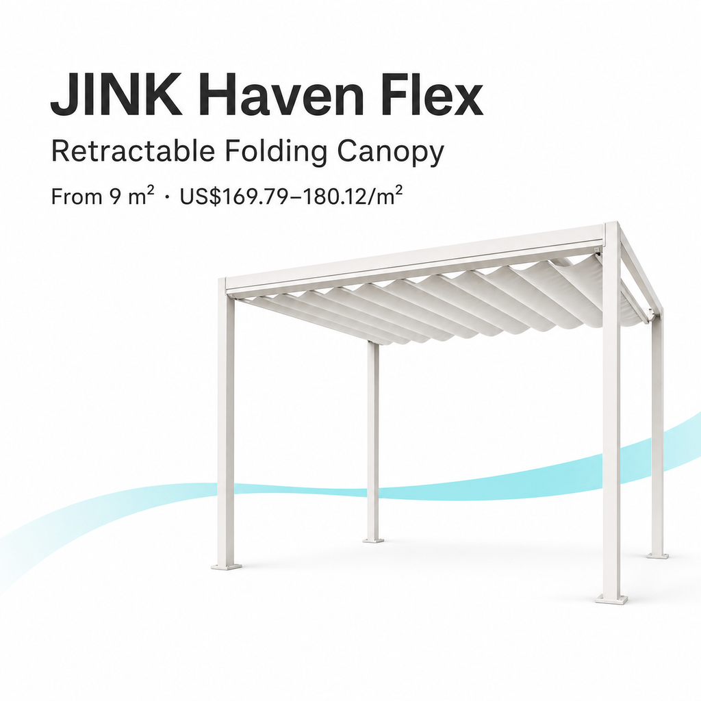 JINK Haven Flex folding canopy size and price overview