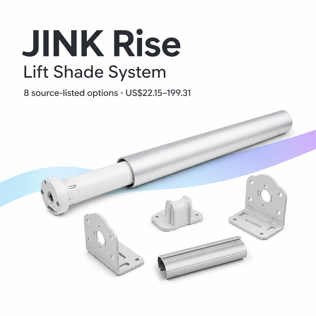 JINK Rise lift shade system source-listed SKU and price overview