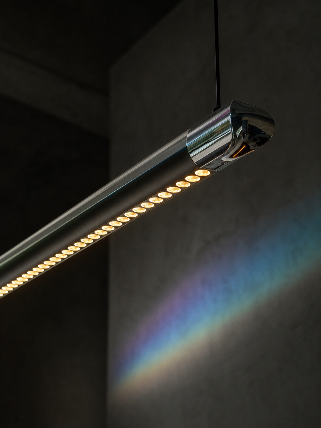 JINK Bond Aurora Linear Pendant optical and material detail