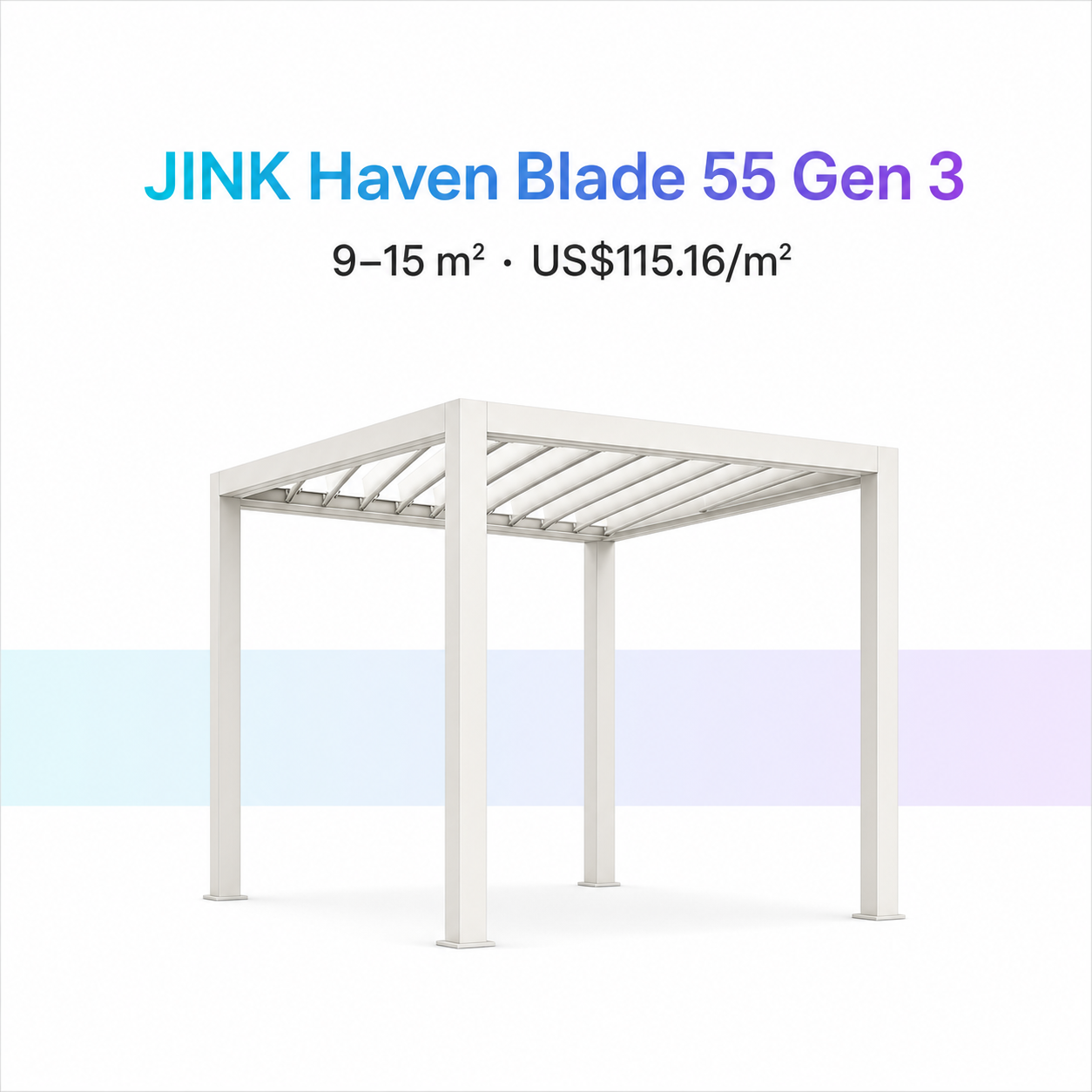 JINK Haven Blade 55 Gen 3 9–15 square meter SKU