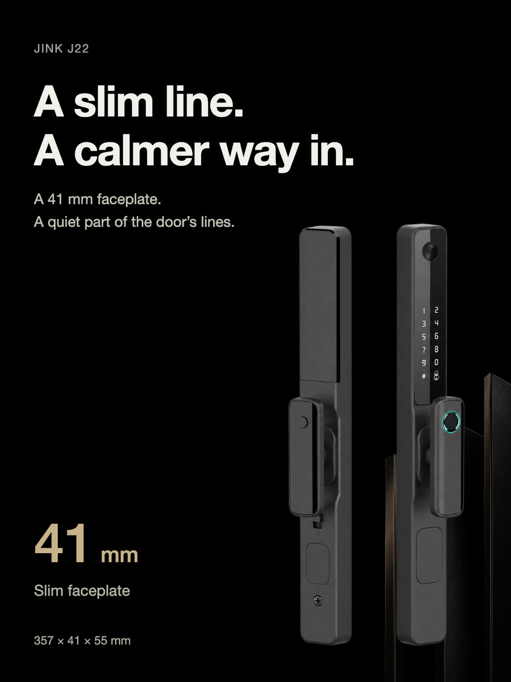 JINK J22 — slim profile and actual proportions