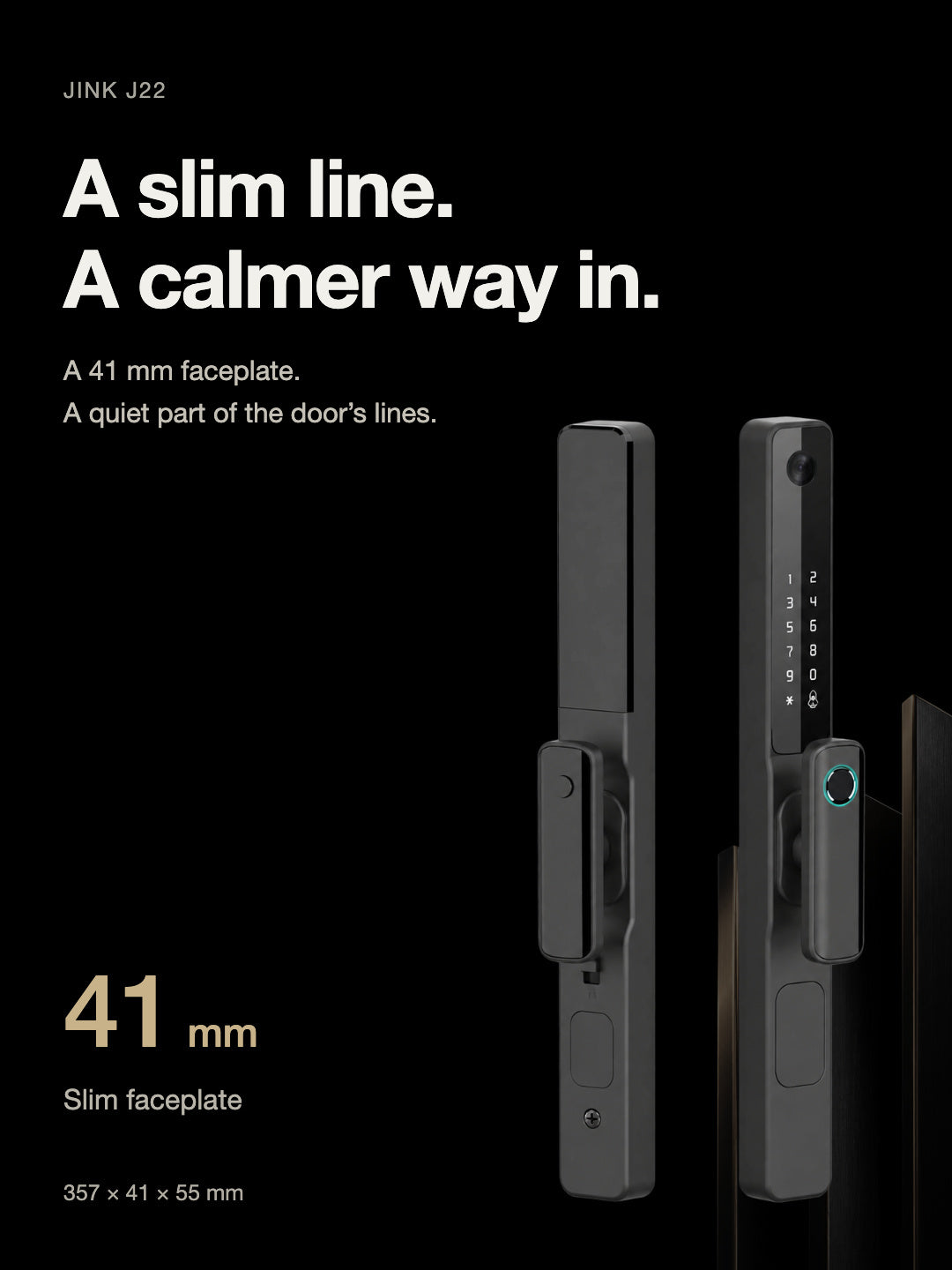 JINK J22 — slim profile and actual proportions