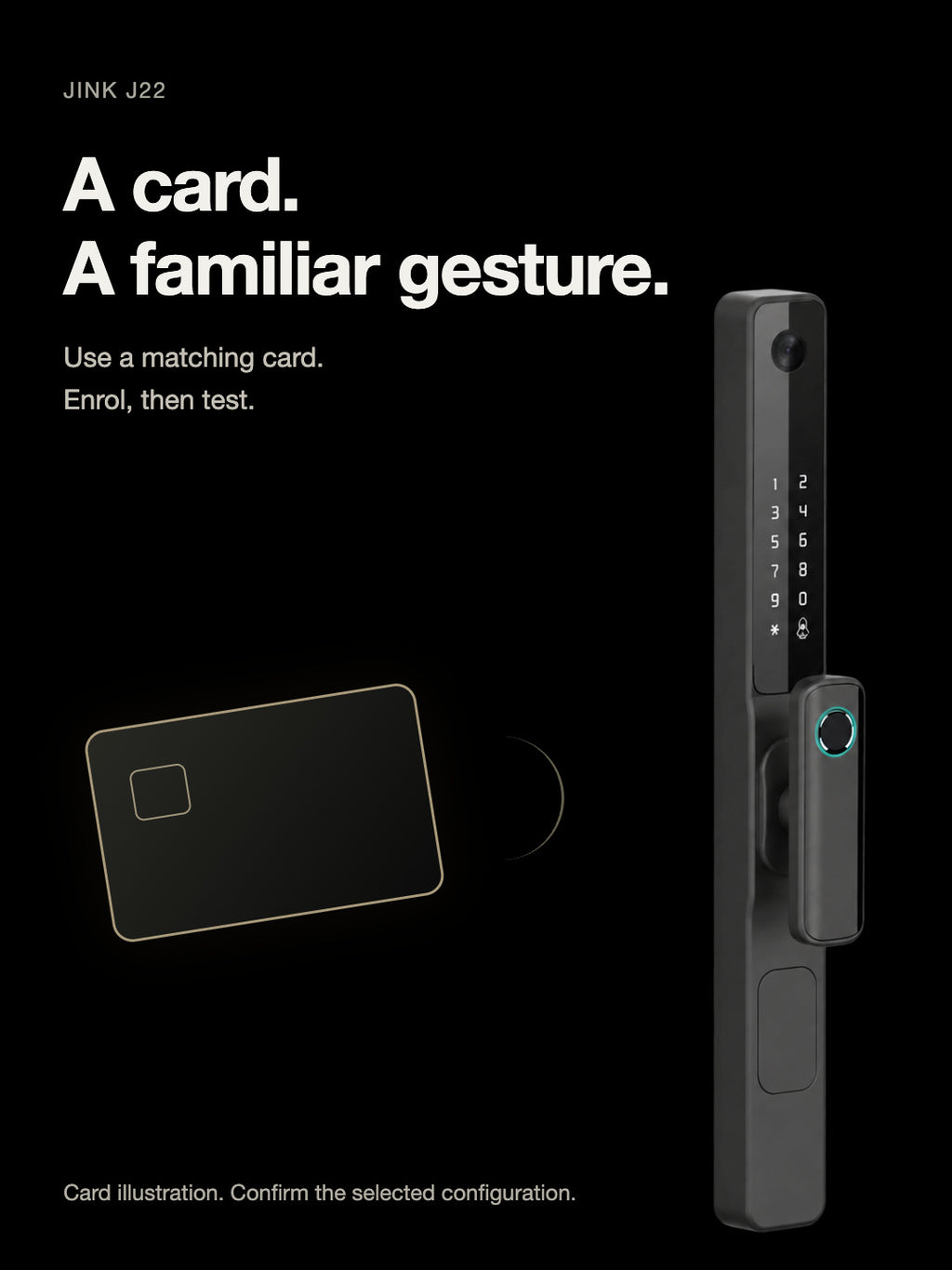 JINK J22 — matching card access
