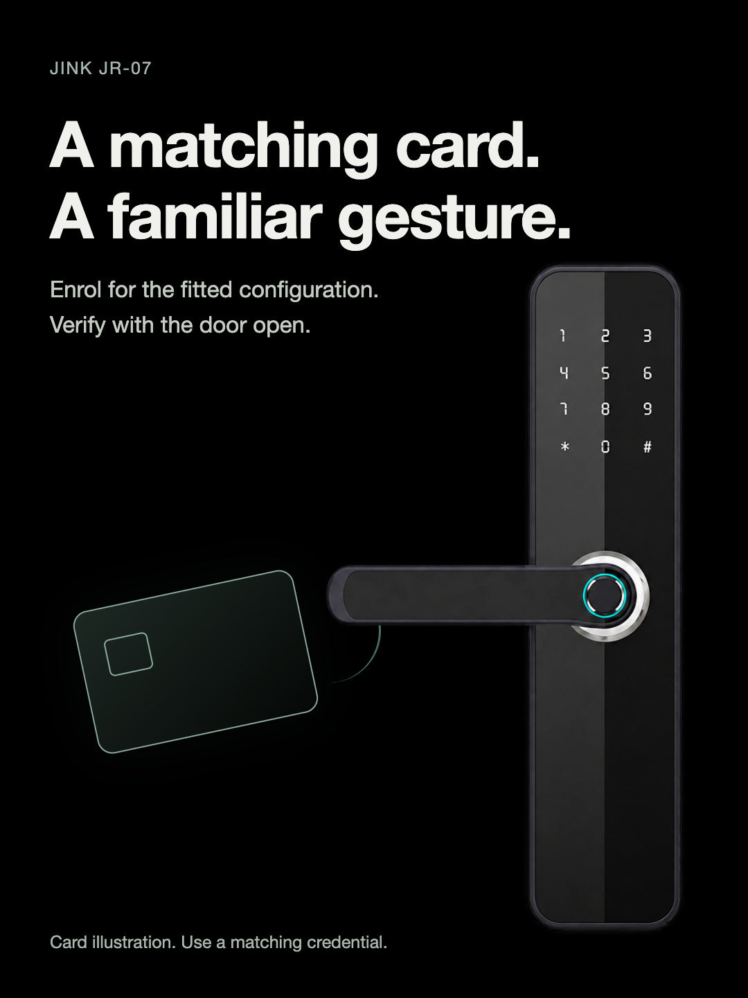 JINK JR-07 — matching card access