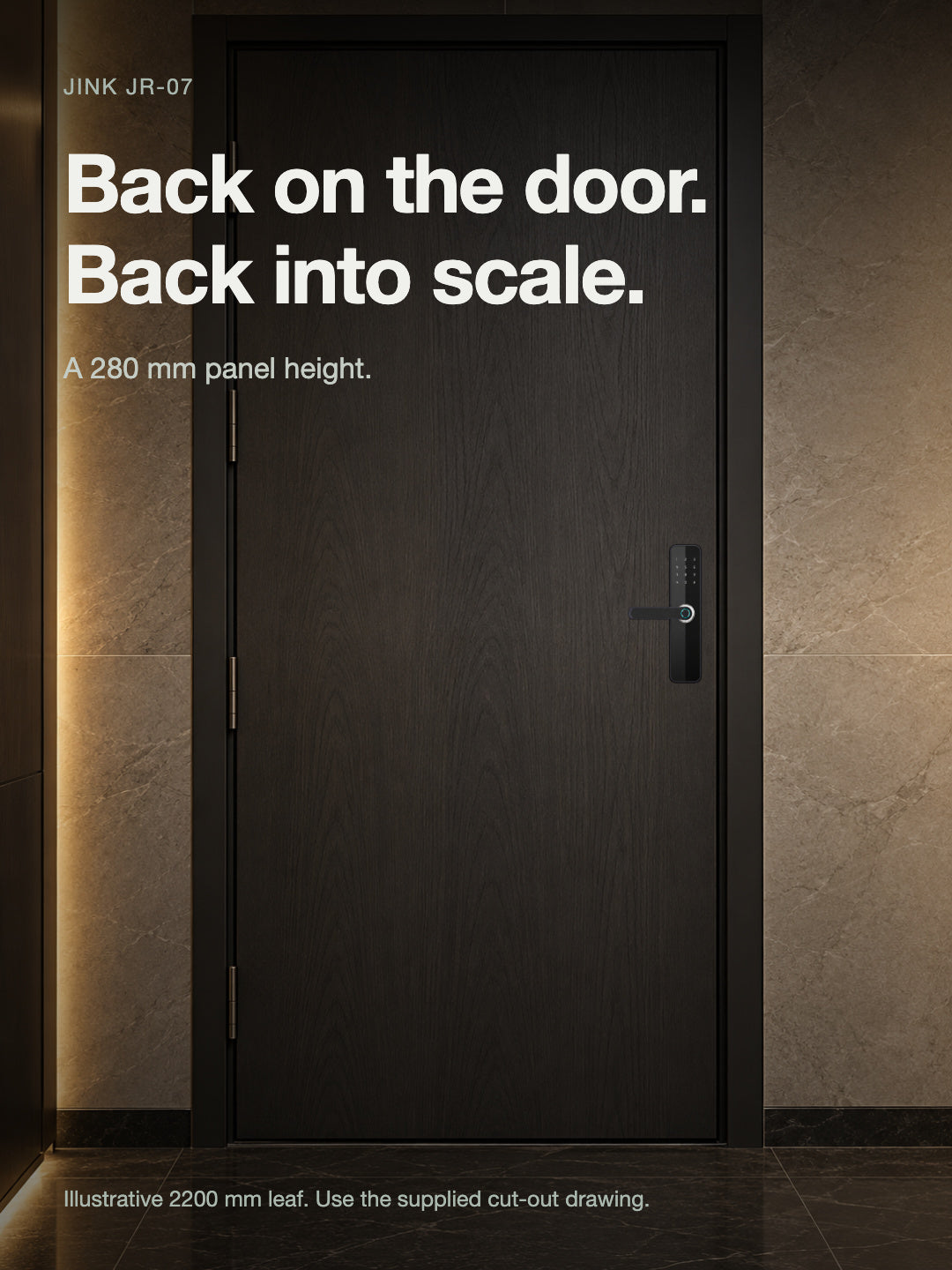 JINK JR-07 — residential door installation at scale