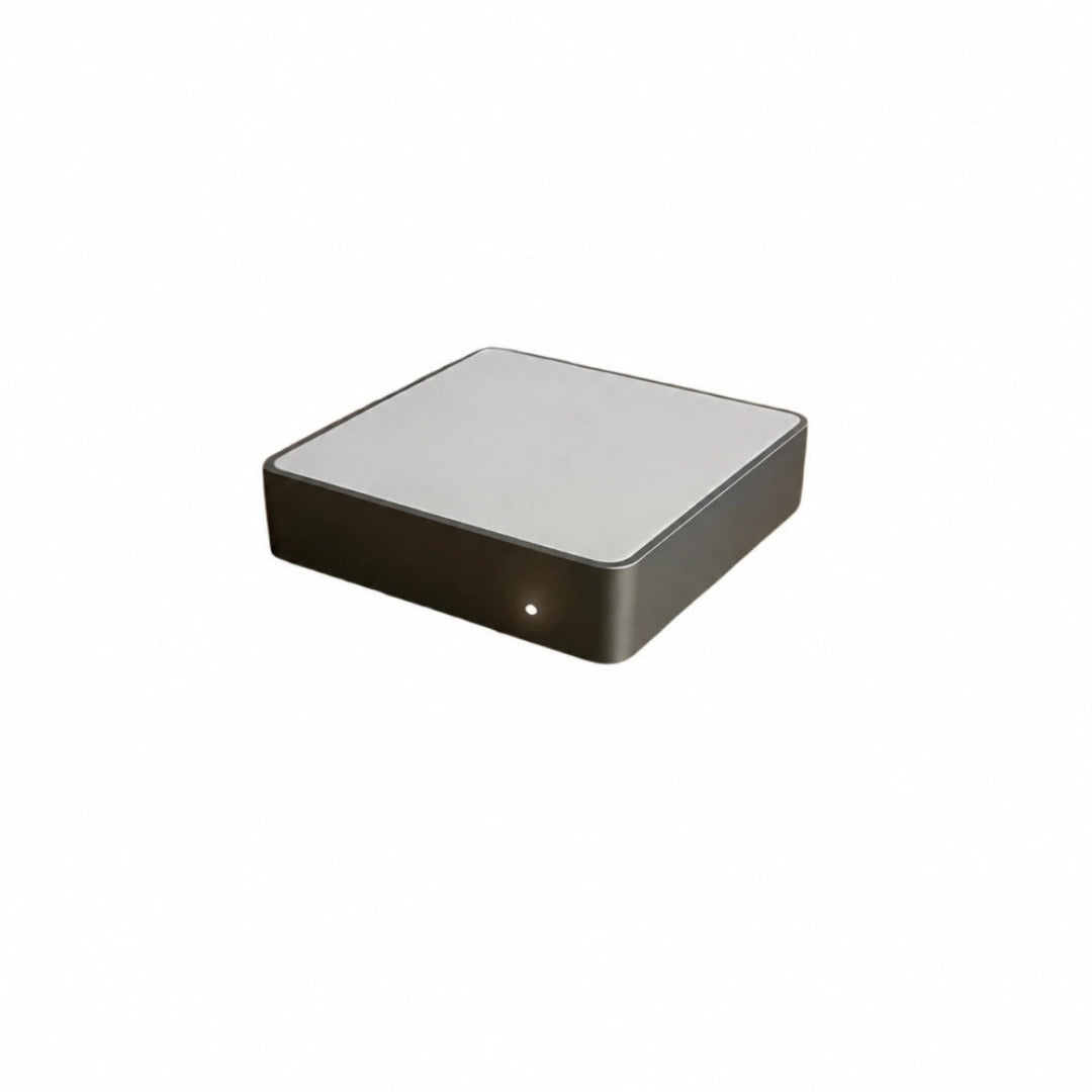 JINK Super Gateway RF RF-C01 — white-silver top, front-right view, V1