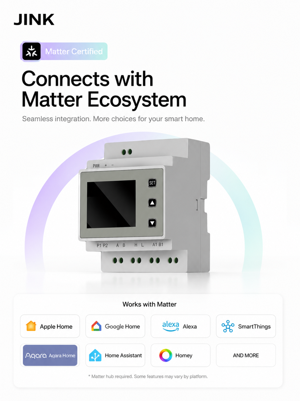 JINK Super Gateway VRF — Matter Smart Home Hub