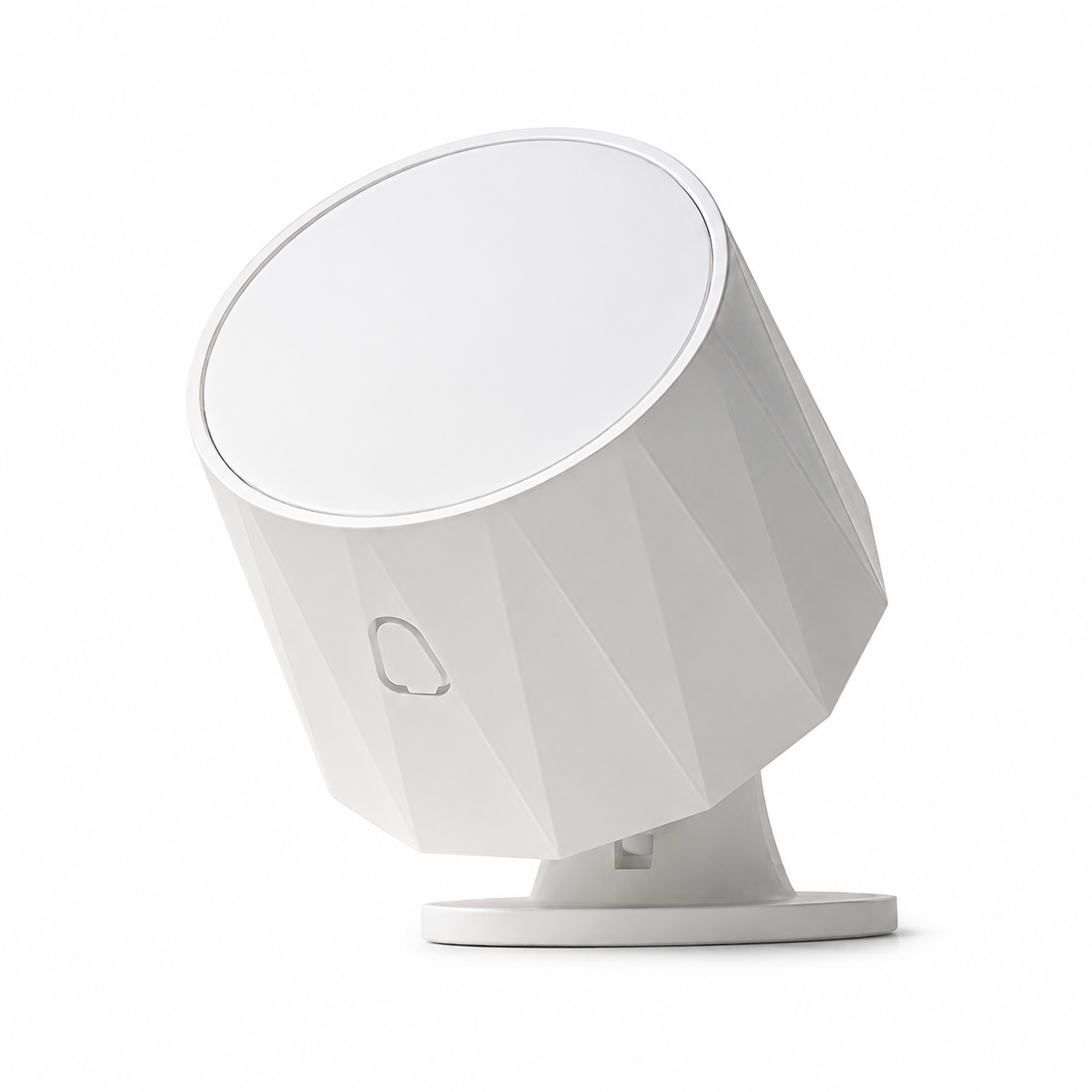 JINK 5-in-1 Presence Sensor in white with refined soft studio lighting, front three-quarter view