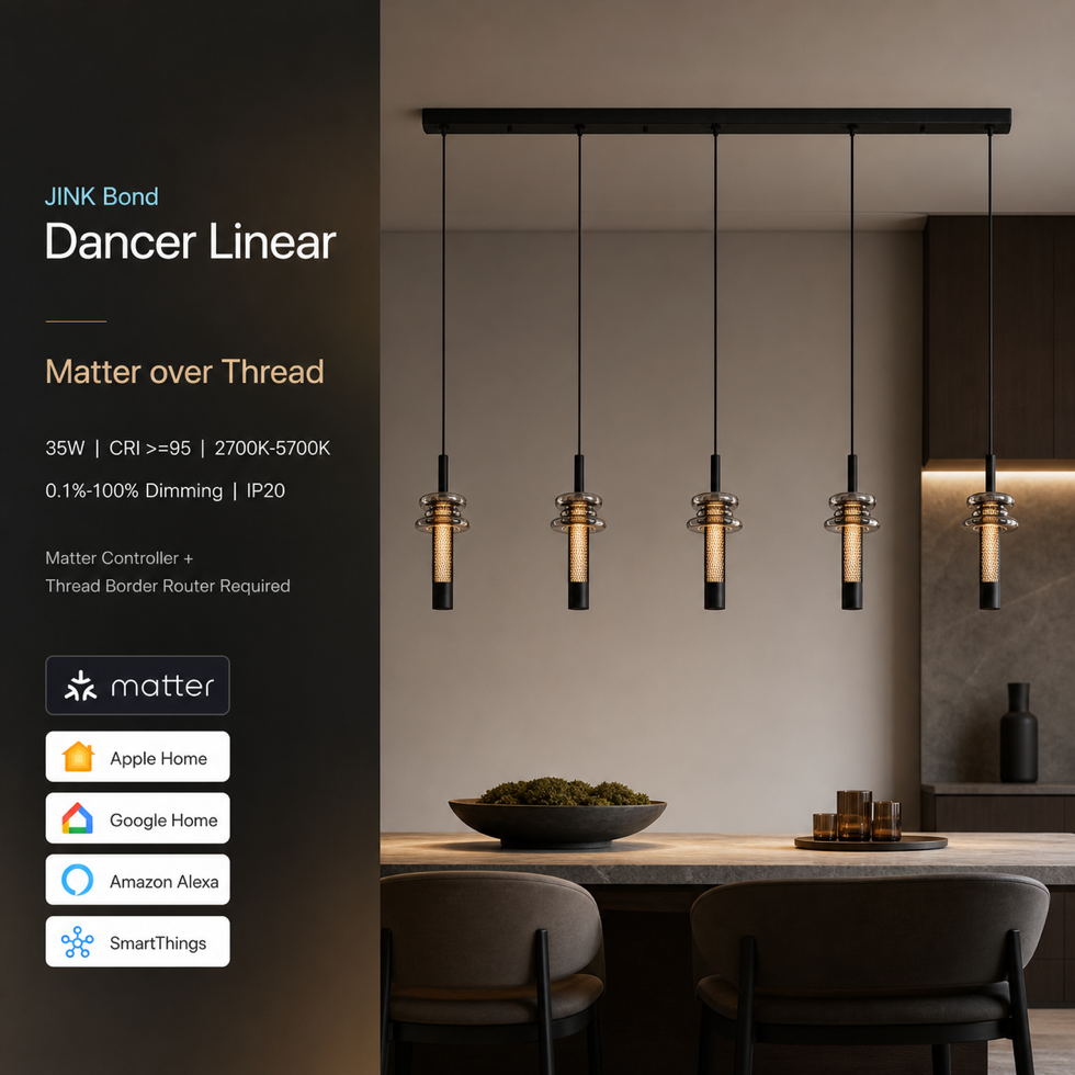 JINK Bond Dancer Linear Pendant Matter over Thread scene and platform compatibility