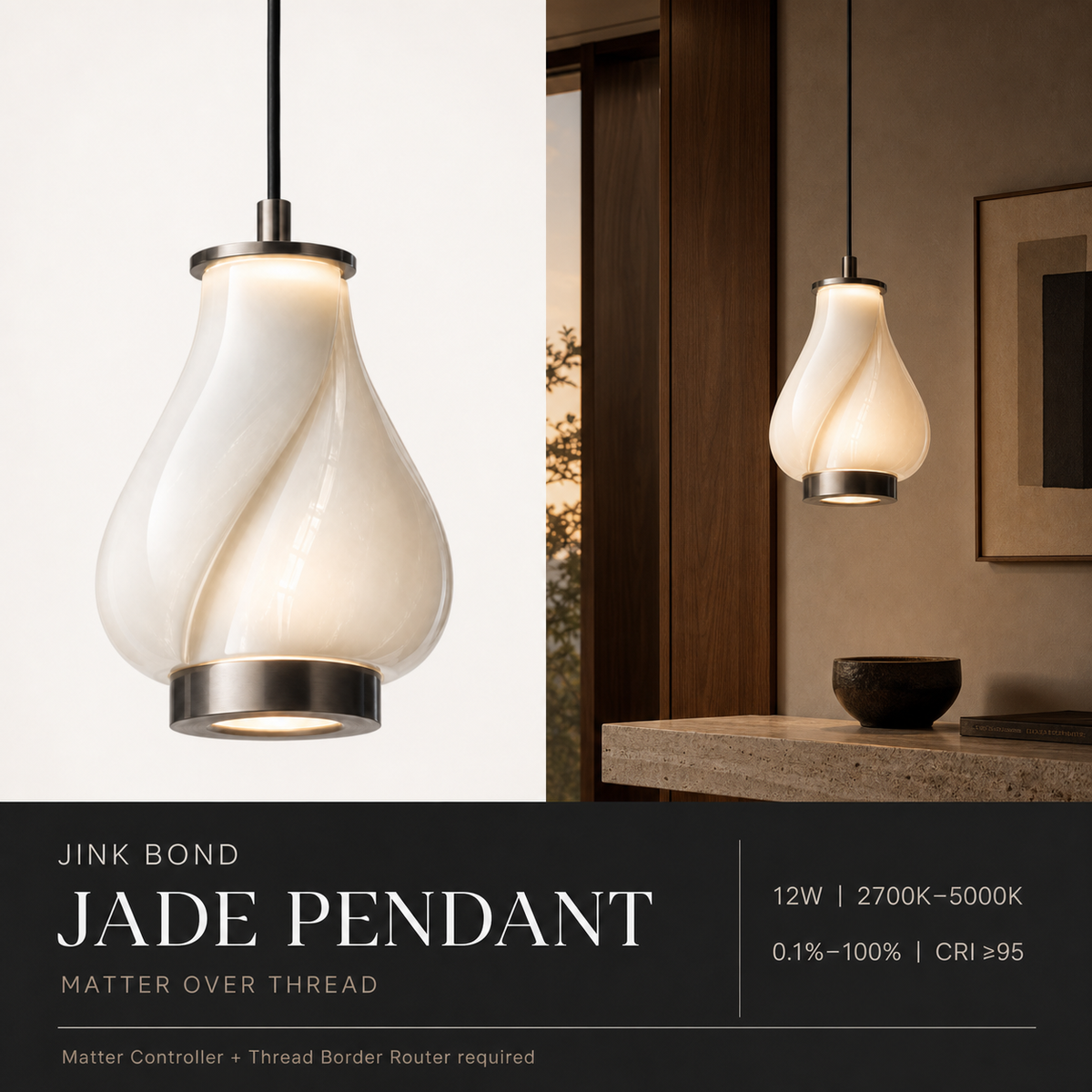 JINK Bond Jade Pendant Matter over Thread comprehensive hero