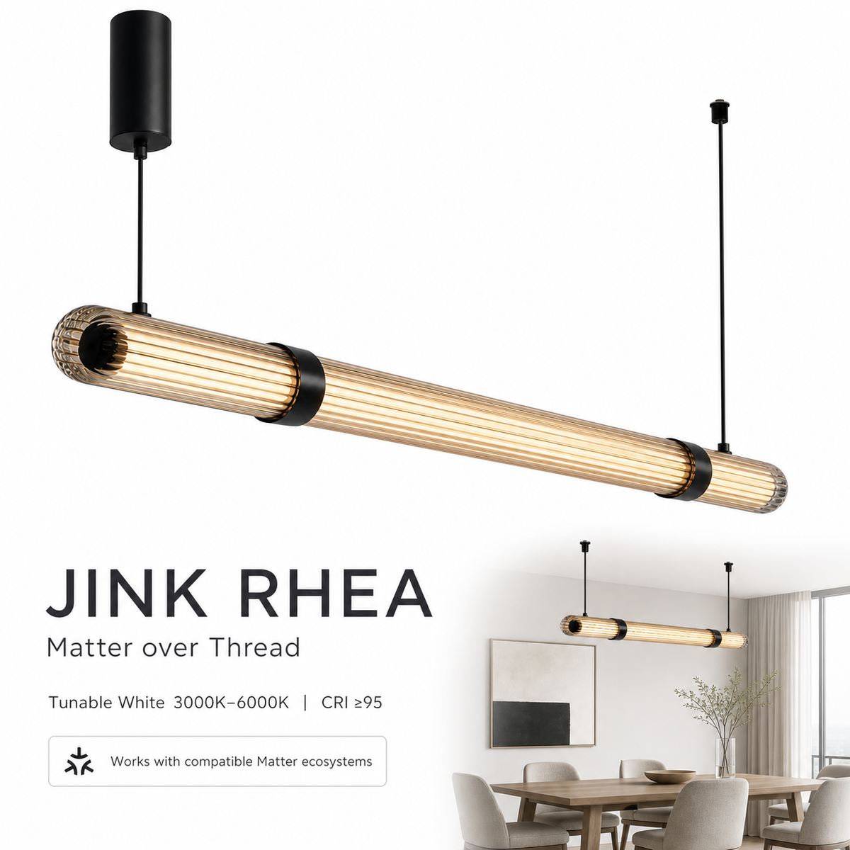 JINK Bond Rhea Linear Pendant Matter over Thread comprehensive hero